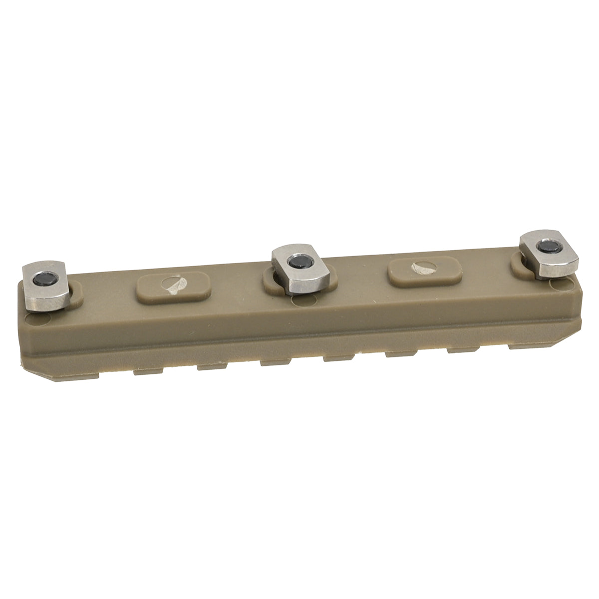 Ares Amoeba 3.5" M-Lok Key Rail Mount 2pcs Dark Earth