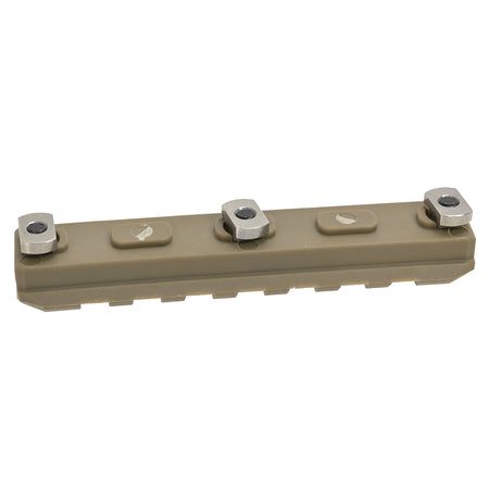 Ares Amoeba 3.5" M-Lok Key Rail Mount 2pcs Dark Earth