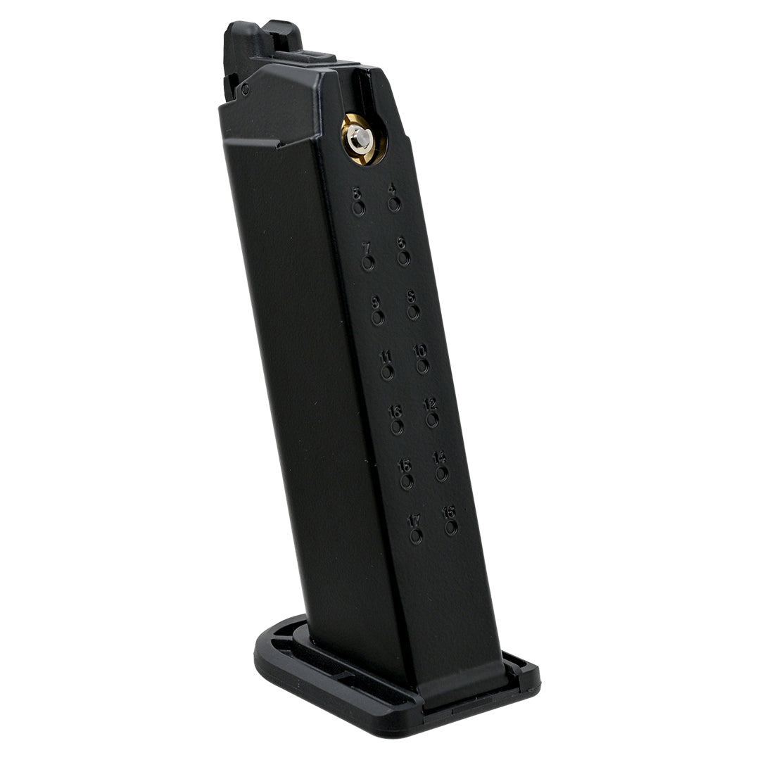 HFC Airsoft AG-17 Green Gas Magazine 26rd Black Metal 6mm