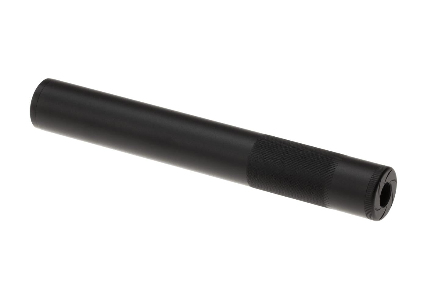Maple Leaf Whisper Airsoft Suppressor 215mm Black CCW/CW 14mm & CW 16mm 