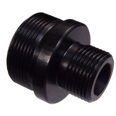 FPS Airsoft WELL Barrel Adapter For MB03 21mm x 1mm Pitch to 14mm 1mm Pitch ccw