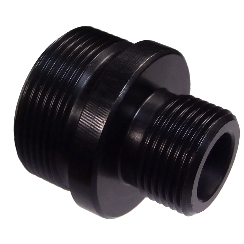 FPS Airsoft WELL Barrel Adapter For MB03 21mm x 1mm Pitch to 14mm 1mm Pitch ccw