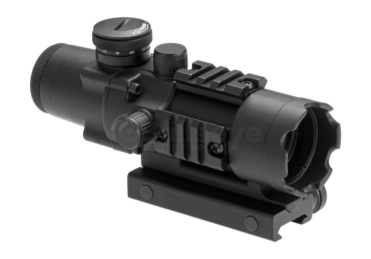 Aim Airsoft 4x32 Illuminated Rifle Red Dot Scope 