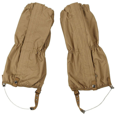 MFH Leg Gaiters Coyote Wire Rope