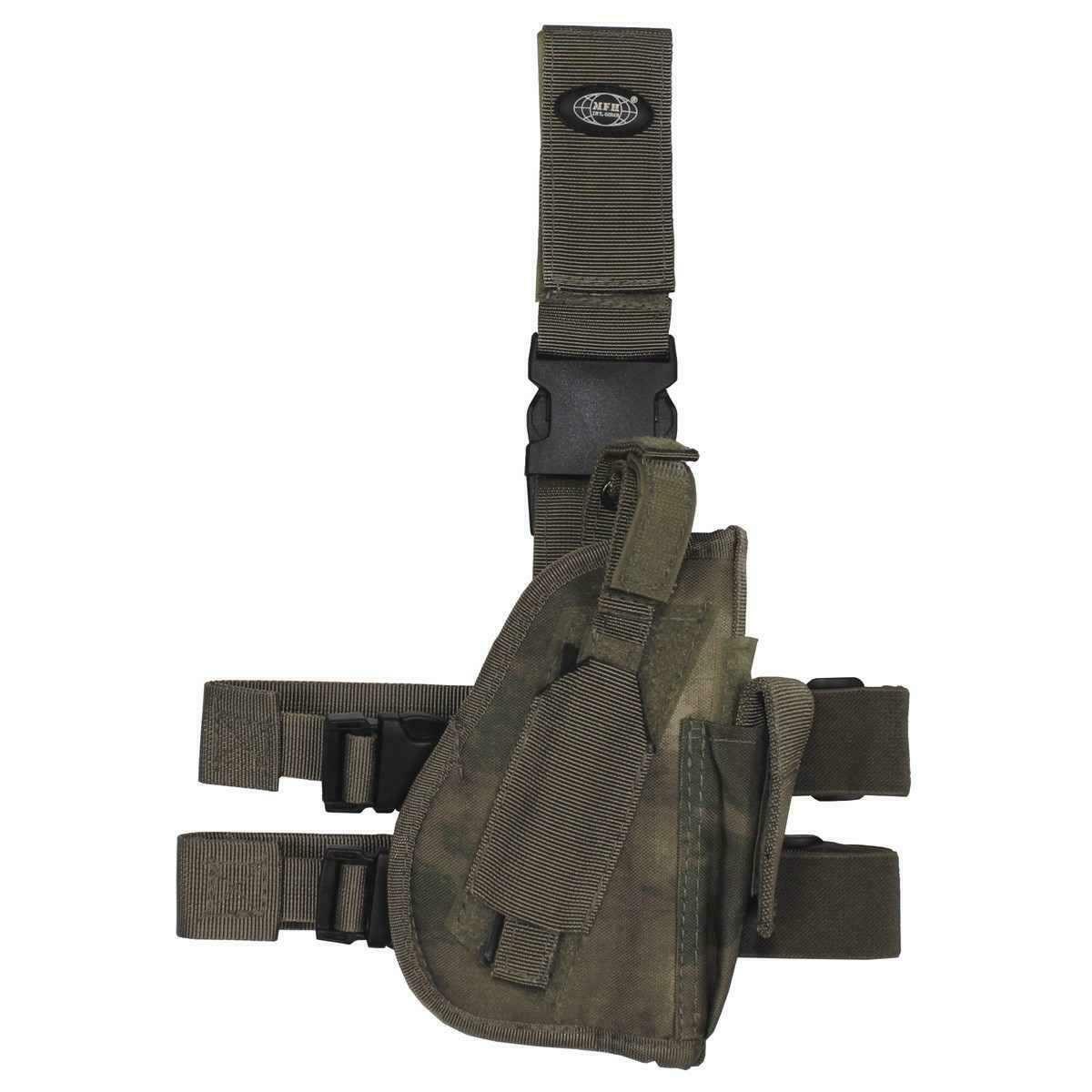 MFH Tactical Drop Leg Holster Foliage Green HDT Camo