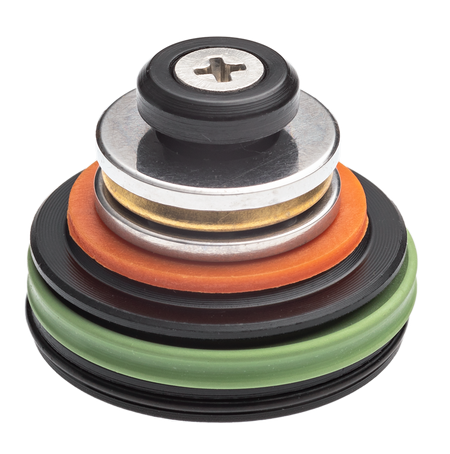 FPS Airsoft Gearbox POM Double O-Ring Bearing Piston Head 