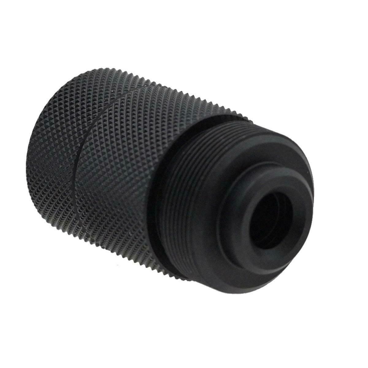 Action Army T10 Barrel Extension Type A Black 14mm CCW  
