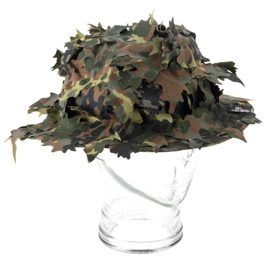 Invader Gear 3D Leaf Boonie Bush Hat Ghillie Flecktarn Camo