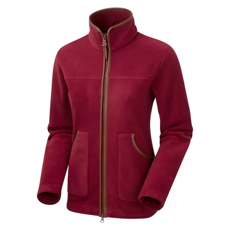 Shooterking Ladies Performance Fleece Jacket Bordeaux