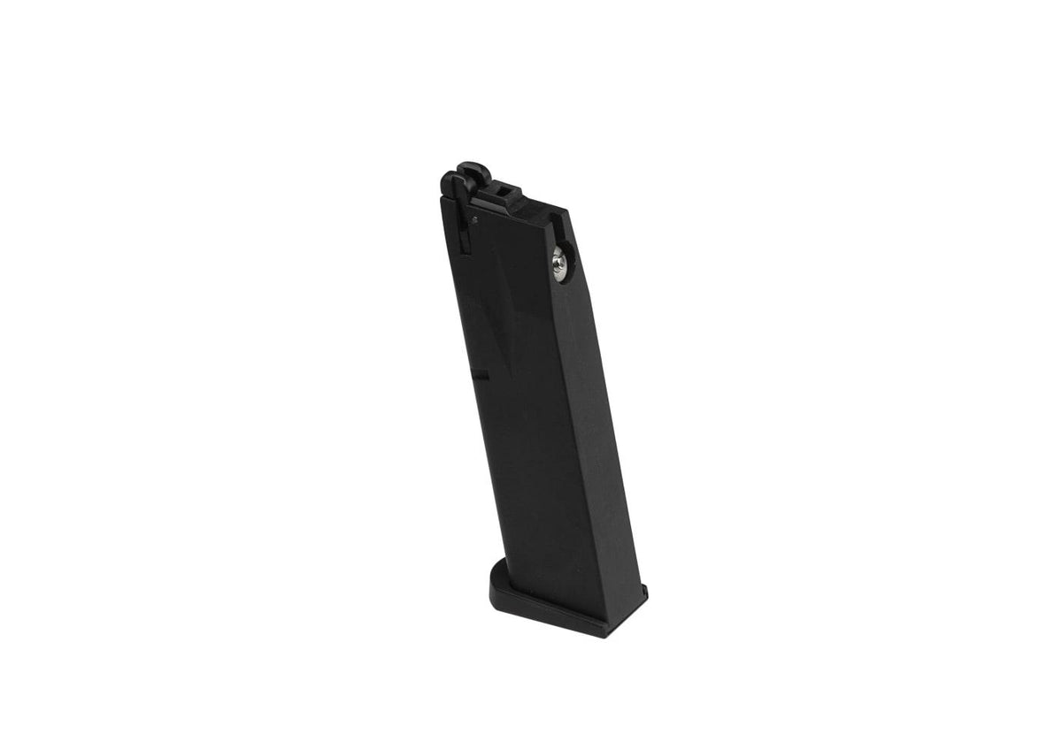 WE Airsoft M9 Co2 Magazine 25rd Black 6mm