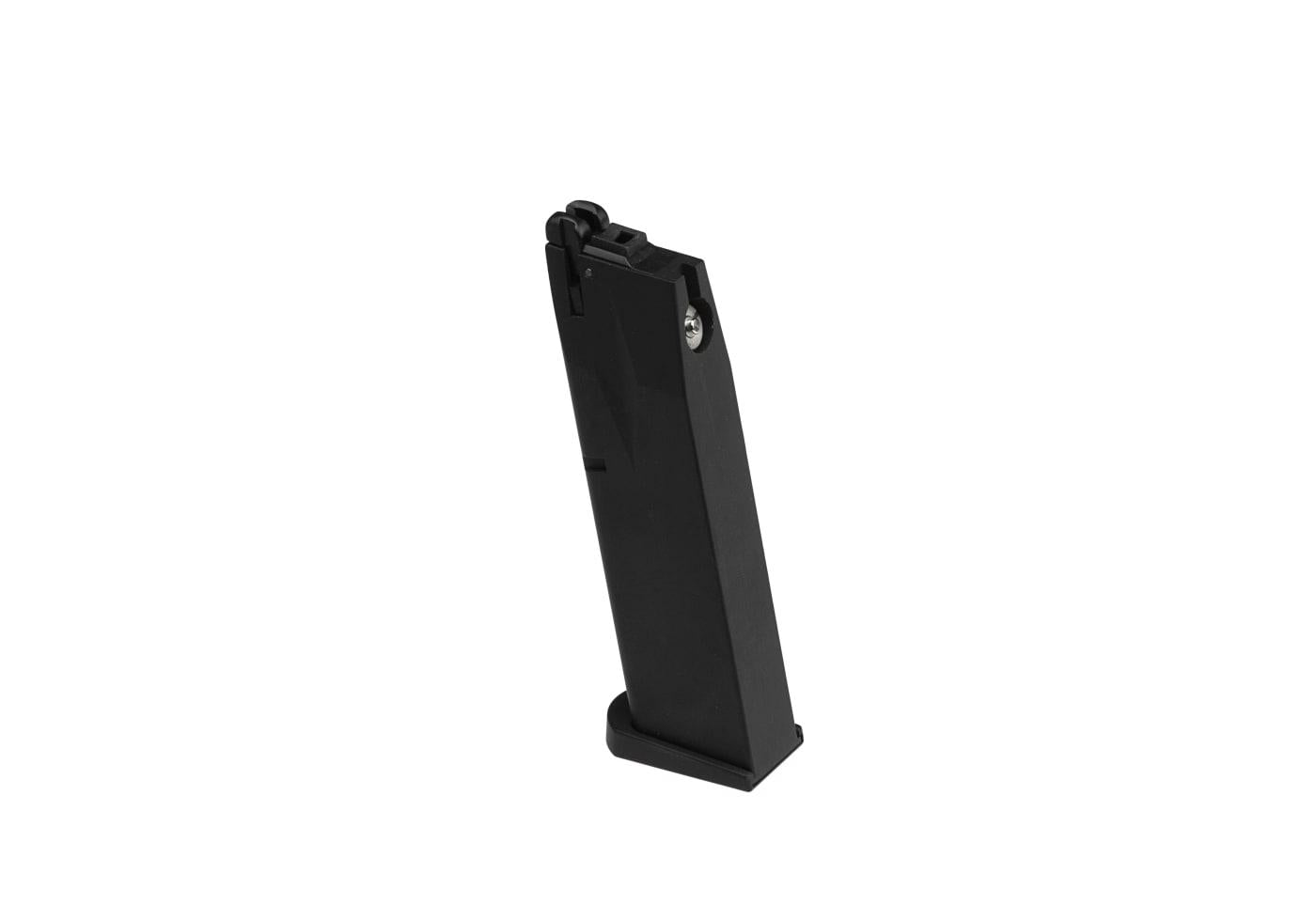 WE Airsoft M9 Co2 Magazine 25rd Black 6mm