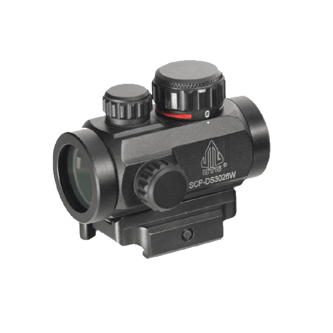 Leapers UTG 2.6" ITA Red / Green CQB Micro Dot Scope with Integral QD Mount