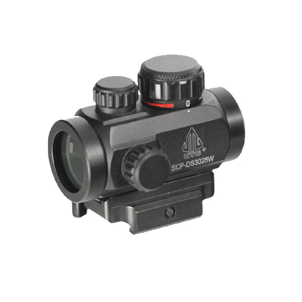 Leapers UTG 2.6" ITA Red / Green CQB Micro Dot Scope with Integral QD Mount