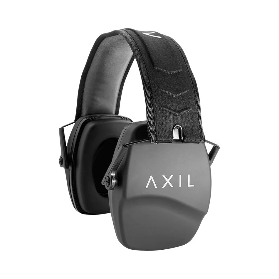 Axil TRACKR Passive Earmuff Ear Defenders Black