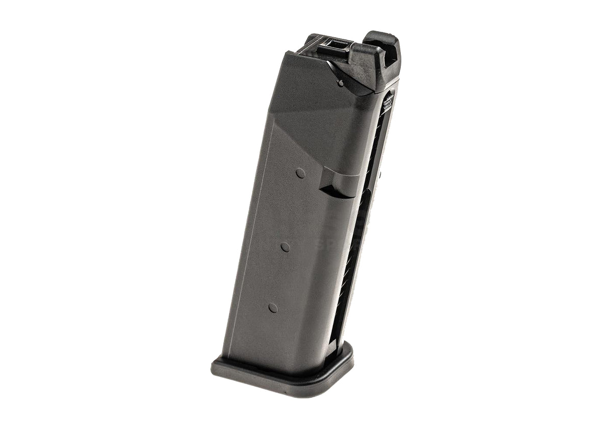 Krytac SilencerCo Maxim 9 Magazine Green Gas 24rds Black