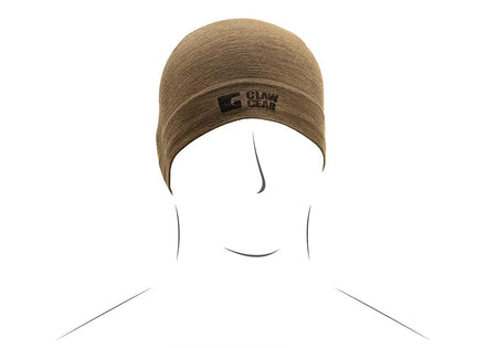 Claw Gear Merino Seamless Beanie Docker Hat Stonegrey Olive