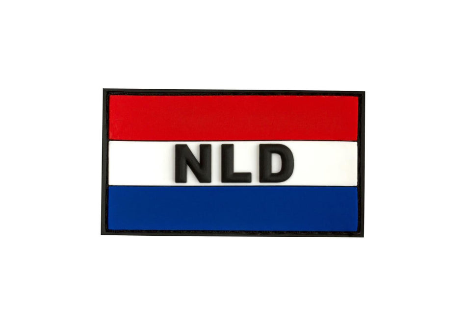 PVC Netherlands Flag Rubber Morale Patch