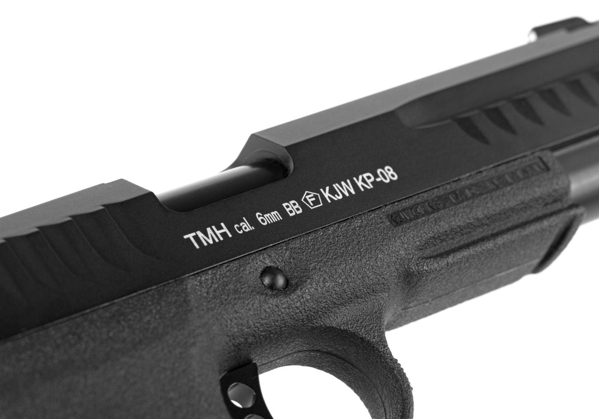 KJ Works KP-08 Hi-Capa Style Pistol Black Co2 6mm