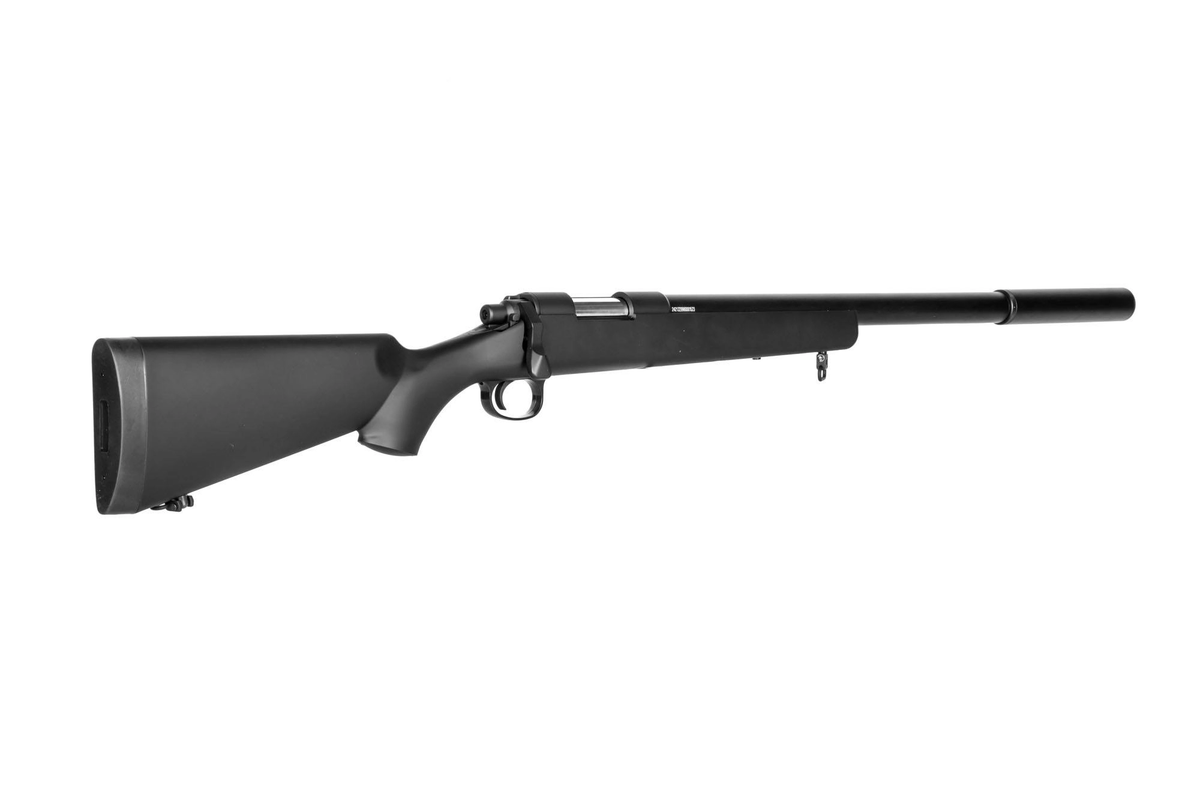 JG Works Bar10 VSR JG367 Airsoft Sniper Rifle Black