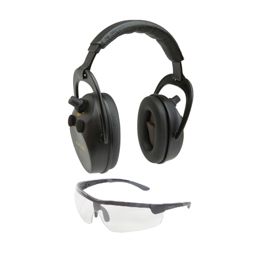 Allen Axion Ballistic Ear Muff & Safety Glasses Combo