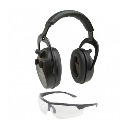 Allen Axion Ballistic Ear Muff & Safety Glasses Combo