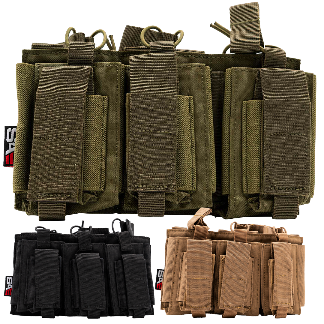 Swiss Arms Triple Magazine Pouch M-Series And Pistol