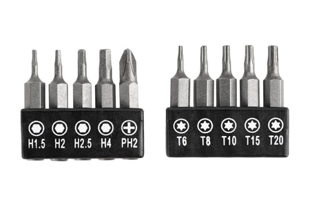 Gunpany Gun Teching Torque Screwdriver 1.1 - 6.8Nm T6, T8, T10, T15, T20, H1.5, H2, H2.5, H4 and PH2