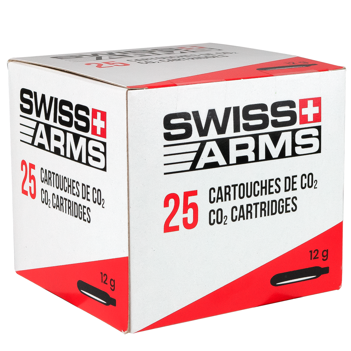 Swiss Arms 12gr Co2 Bulbs Box 25 (InStore Only)