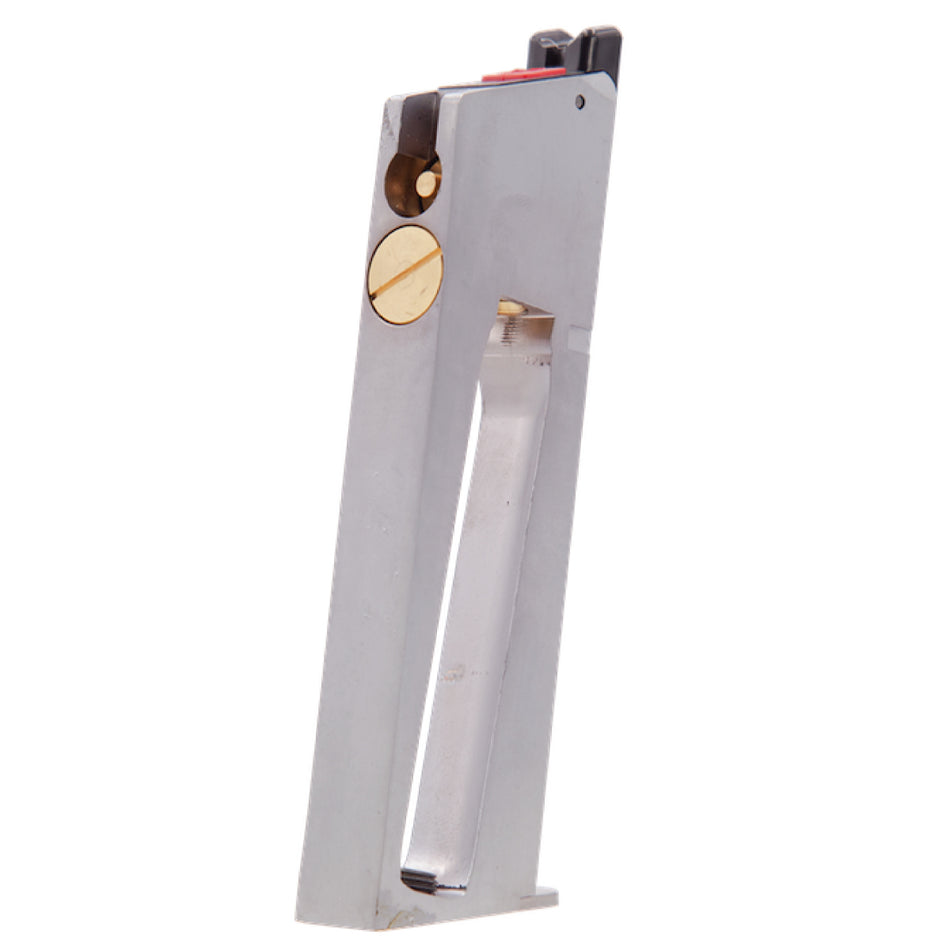 Armorer Works 1911 GBB CO2 Magazine 15rd Silver 6mm bb's