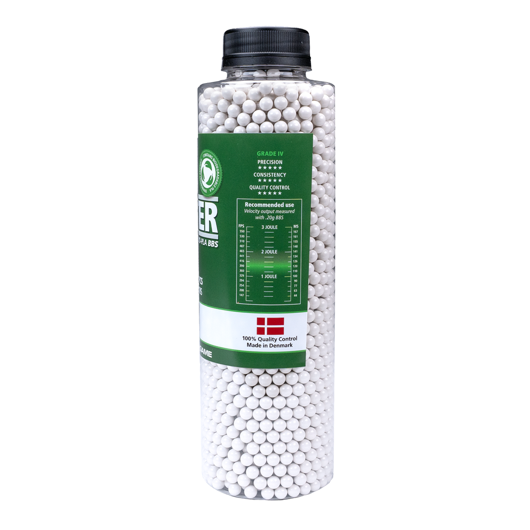 ASG Alpha Blaster Bio PLA Airsoft BB’s 0.28g 3300 X 1 Bottle