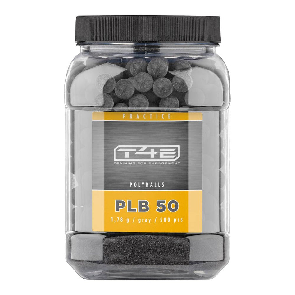 Umarex T4E Ammo bb’s Practice PLB .50 500 Pack Grey