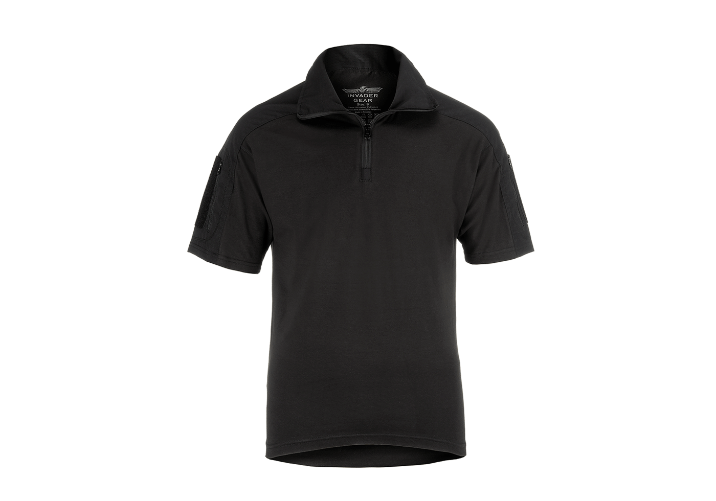 Invader Gear Short Sleeved UBACS Combat Shirt Black