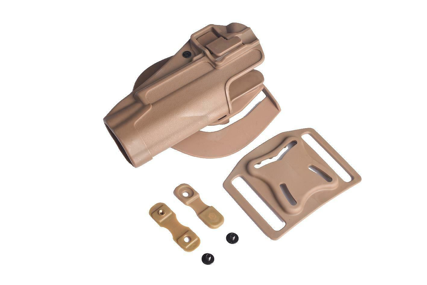M-etal Perfect Fit Polymer Belt Holster 1911 R/H