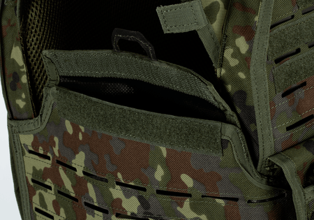 Invader Gear Reaper Plate Carrier Assault Vest Flecktarn Camo