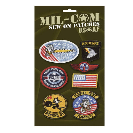 Mil-Com Top Gun Embroidered Badges