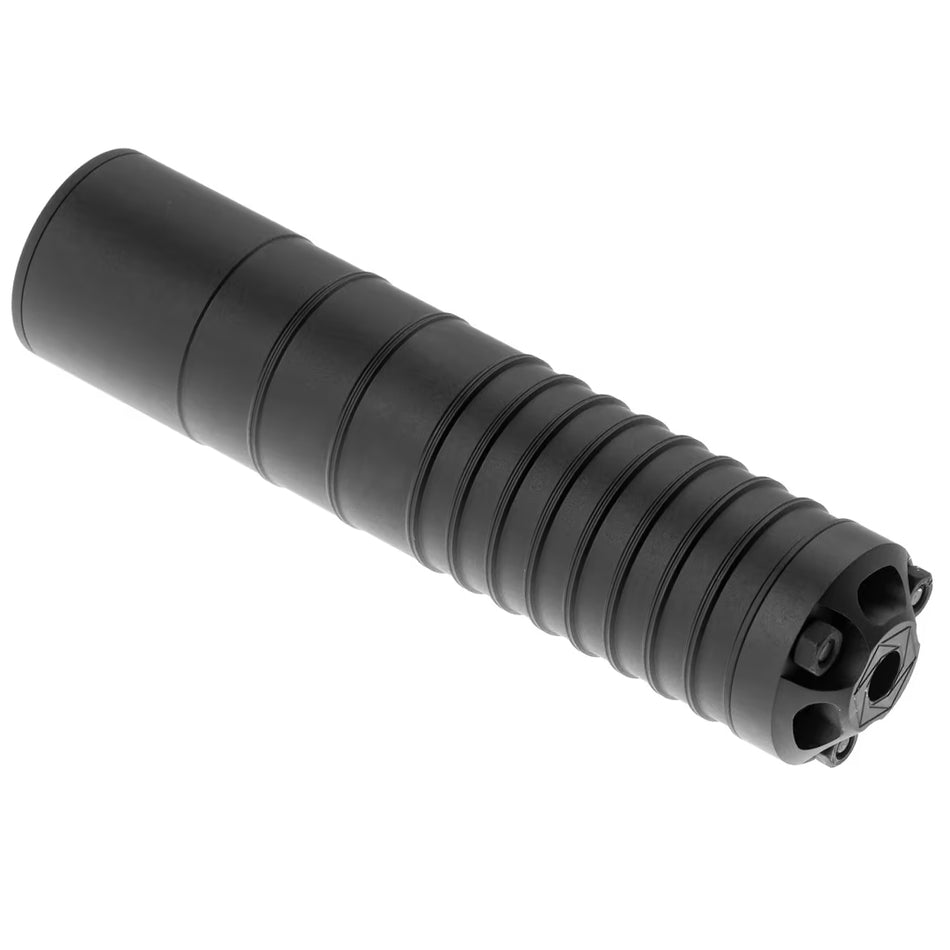 5KU DTKP Airsoft Silencer Type-2 Black 24mm CW Thread