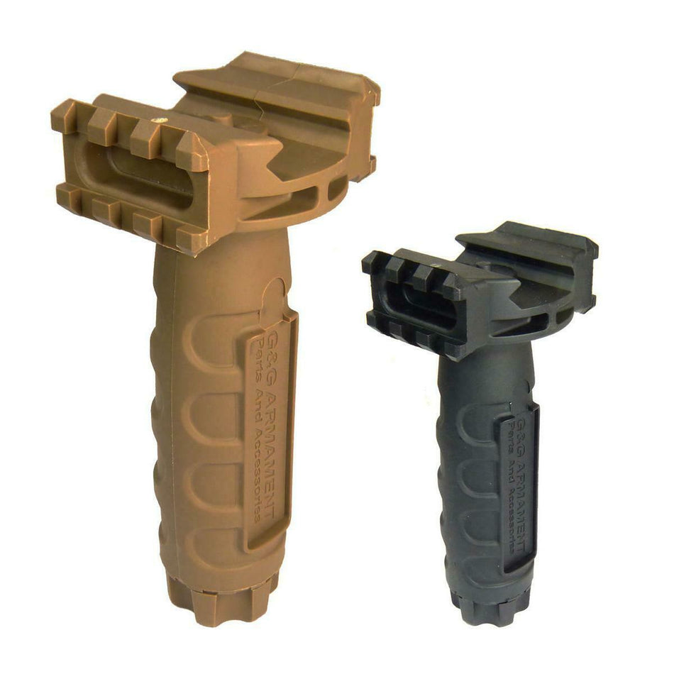 G&G AIRSOFT RIFLE FRONT GRIP VERTICAL RAILED