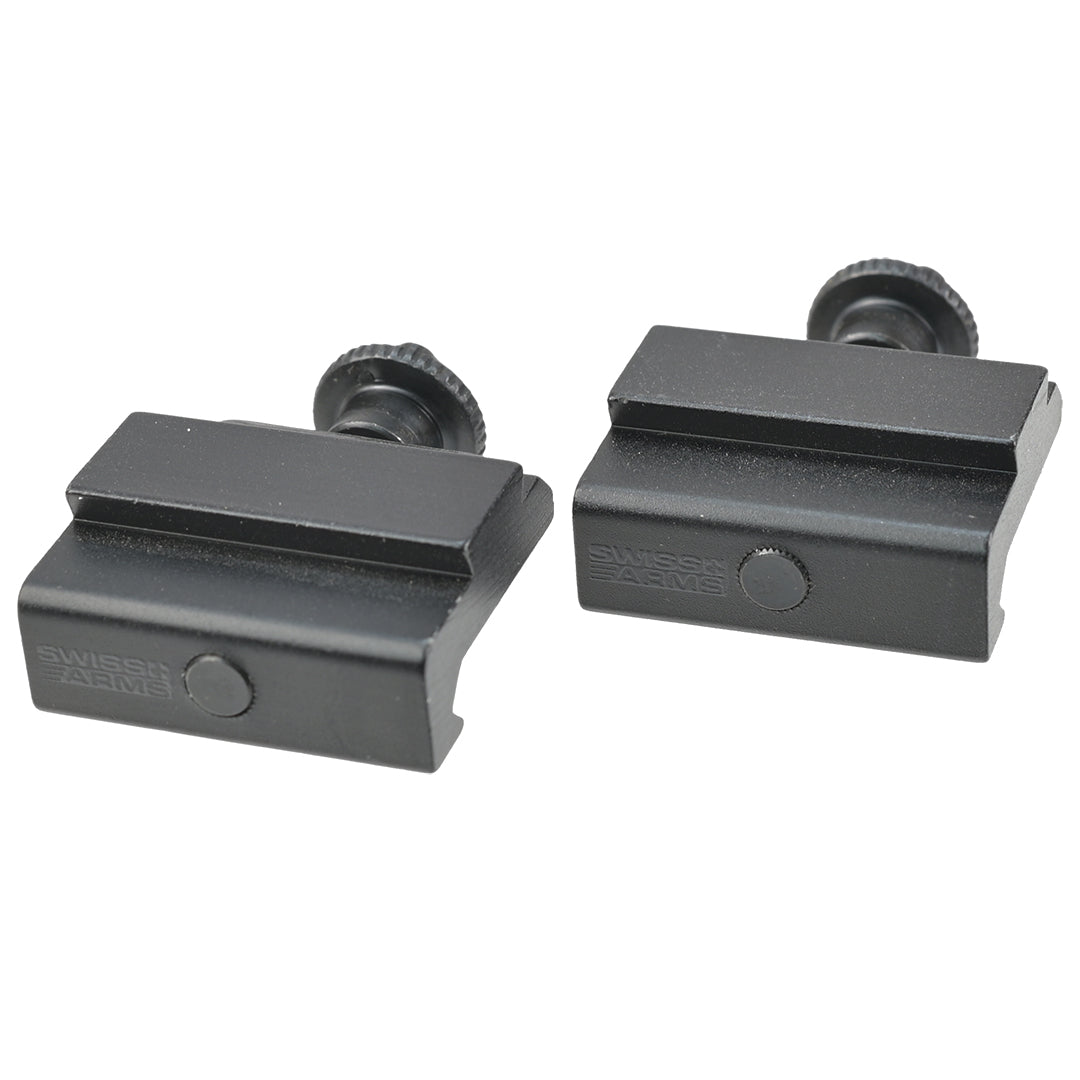 Swiss Arms Weaver To Dovetail Rail Adapter 21mm to 11mm x2