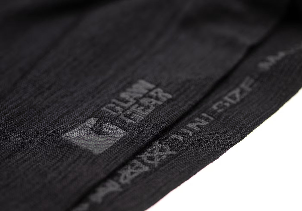 Claw Gear Merino Neck Gaitor Long Black