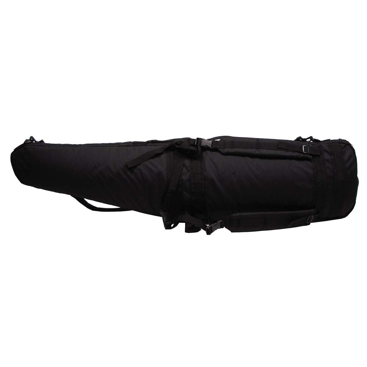 MFH Military Style Sniper Rifle Carry Case Padded Black