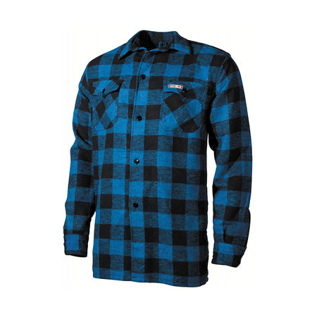Fox Outdoors Lumberjack Chequered Shirt Blue-Black
