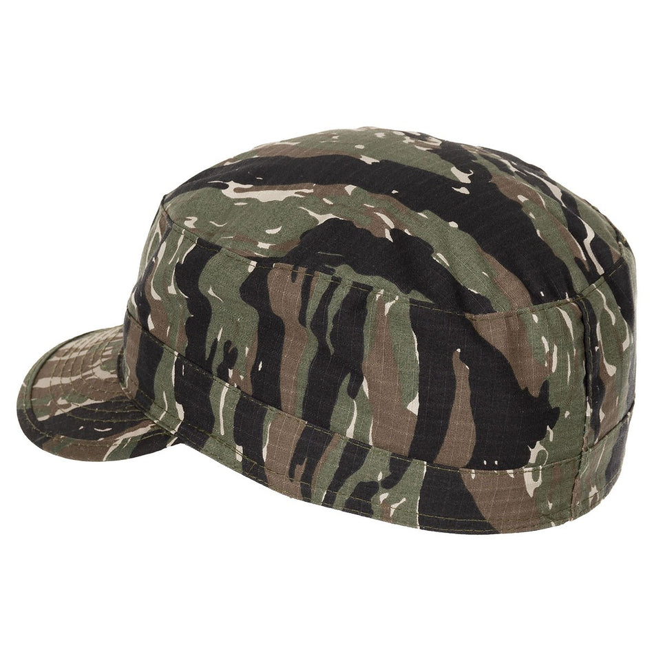 MFH US BDU Field Cap Hat Rip Stop Tiger Stripe Army Style