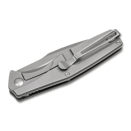 Boker Magnum The Milled One Silver Pocket Knife