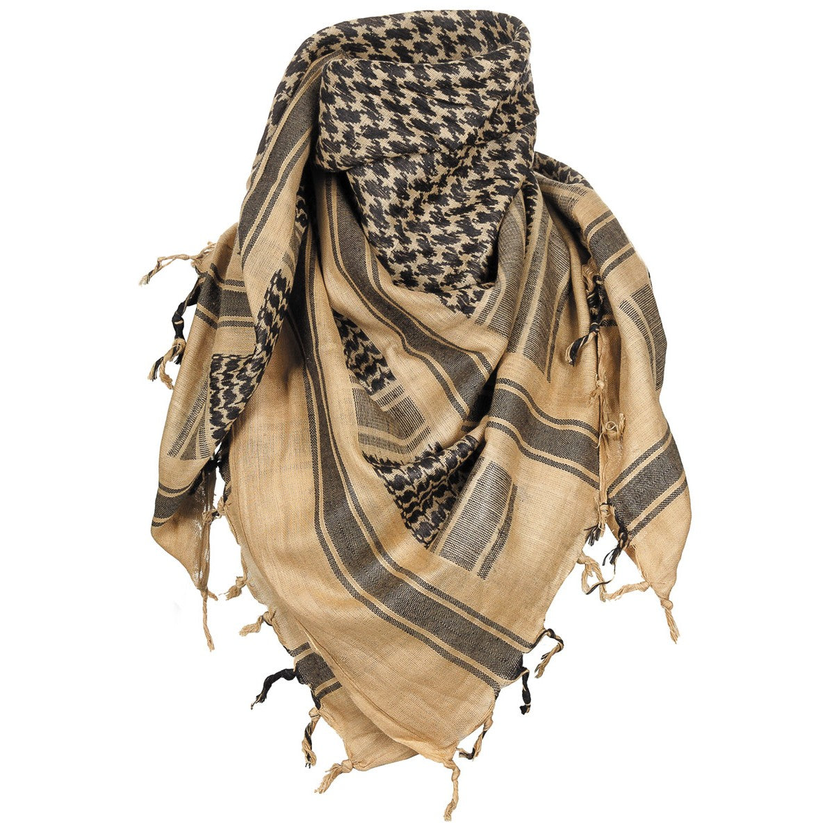 MFH Shemagh Sand & Black 