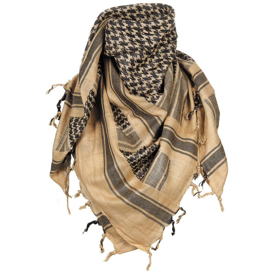 MFH Shemagh Sand & Black 