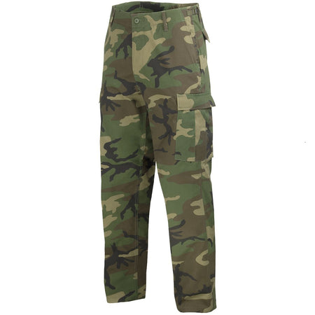 Mil-Tec US Ranger Trousers Cargo Pants US Woodland