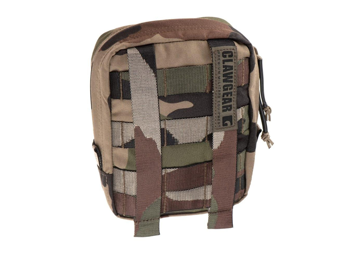 Clawgear Medium Vertical Utility Pouch Zipped Core Molle