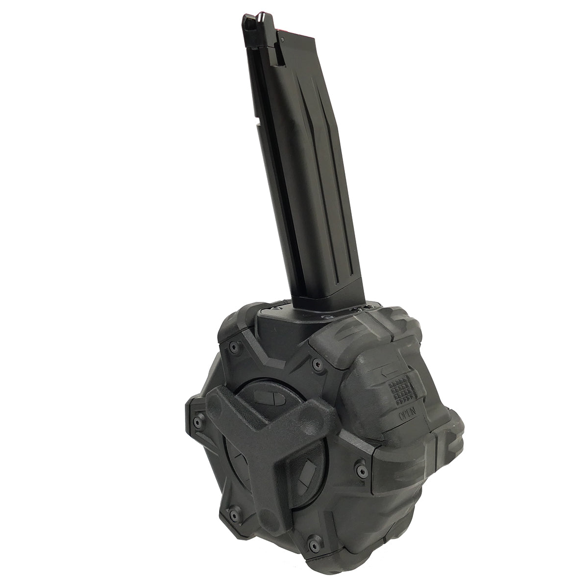 Armorer Works Drum Magazine NE-Series 1911 GBB 350rd 6mm bb's