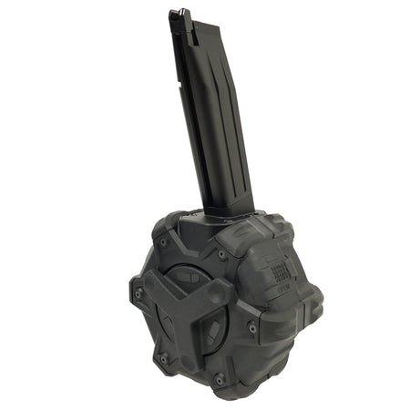 Armorer Works Drum Magazine NE-Series 1911 GBB 350rd 6mm bb's
