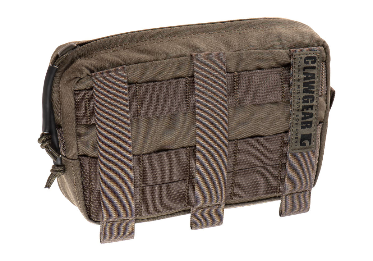 Claw Gear Utility Pouch Medium Zipper Molle Horizontal 